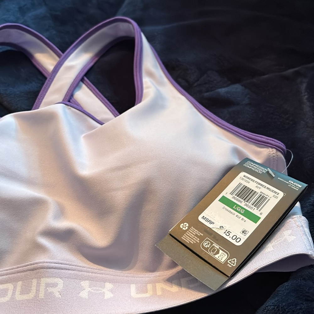 Under Armour Racerback Sports Bra - Picture 5 of 5